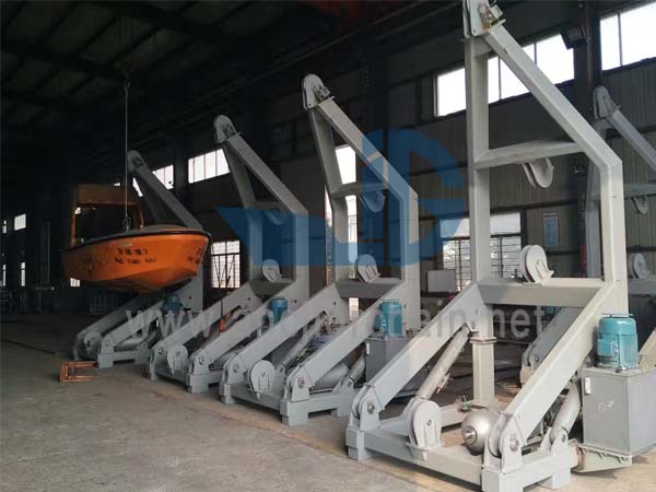 ປະເພດເຮືອກູ້ໄພ Davit ໄວ