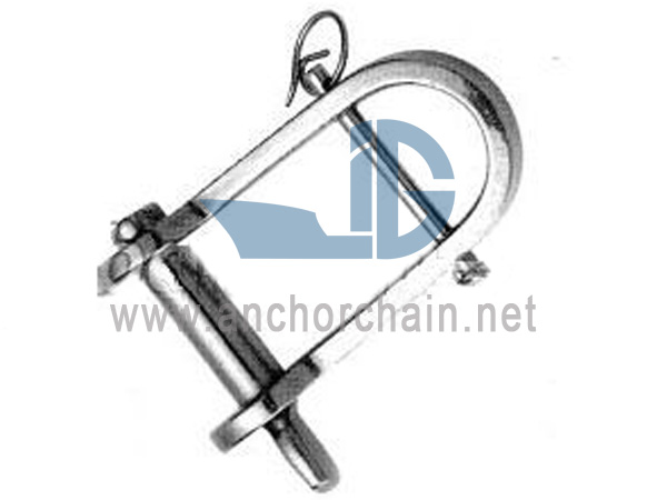 Anchor (Bow) Shackle (ມີ Hexagonal Sink Pin) SS304 ຫຼື SS316