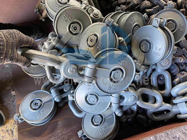 Bearded Opening Pulley ສໍາລັບຜູກມັດ
