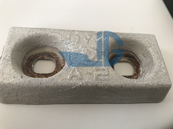 ປະເພດ Bolt Aluminum Alloy Anode