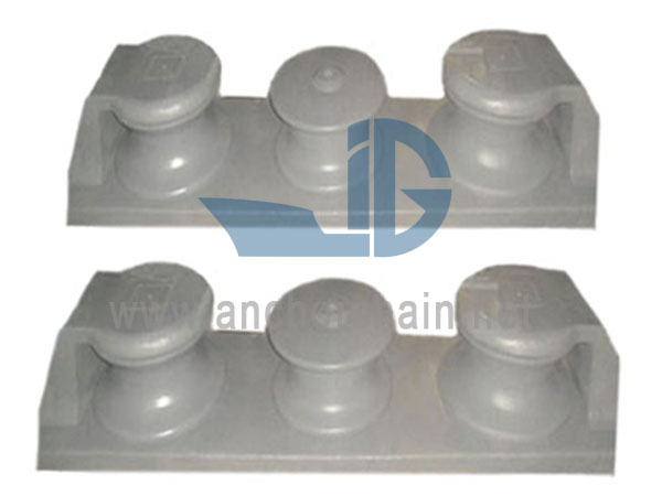 CB T38-1999 ສາມ Roller Chock