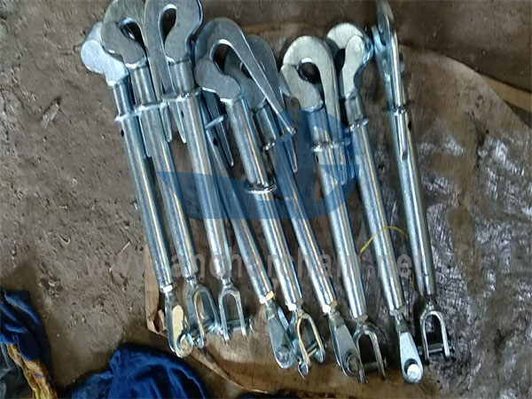 CB3474 Slip-hook turmbuckle ສໍາລັບ rigging ຂອງເຮືອ