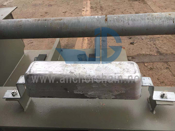 Aluminum Anode ທົ່ວໄປສໍາລັບລະບົບເຮັດຄວາມເຢັນນ້ໍາທະເລ