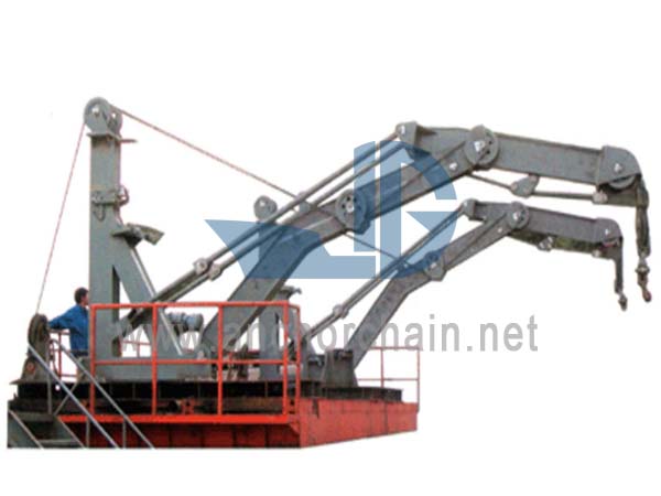 Connecting Rod Type Davit