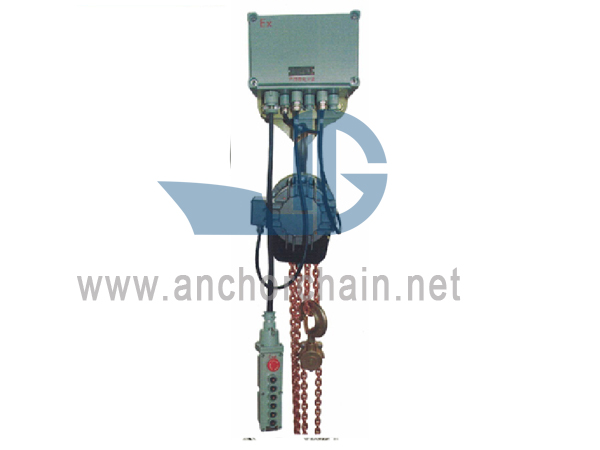 DHBS Type Explos Ion-Proof Electric Chain Hoist (ແລ່ນປະເພດ)