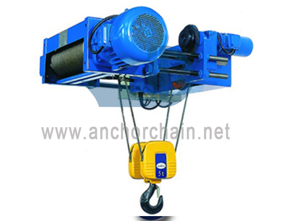 ປະເພດເອີຣົບຕ່ໍາ Headroom Elctric Wire rope Hoist