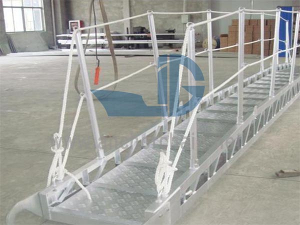 ປະເພດຮາບພຽງ Aluminum Alloy Gangway