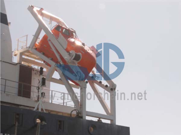 Free Fall Lifeboat Davit