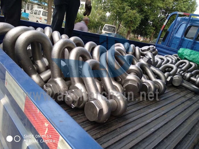 G2150 ປະເພດ Bolt Shackles ລະບົບຕ່ອງໂສ້
