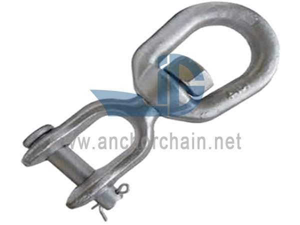 G403 Hot Dip Galvanized ປາຍຄາງກະໄຕ Swivel