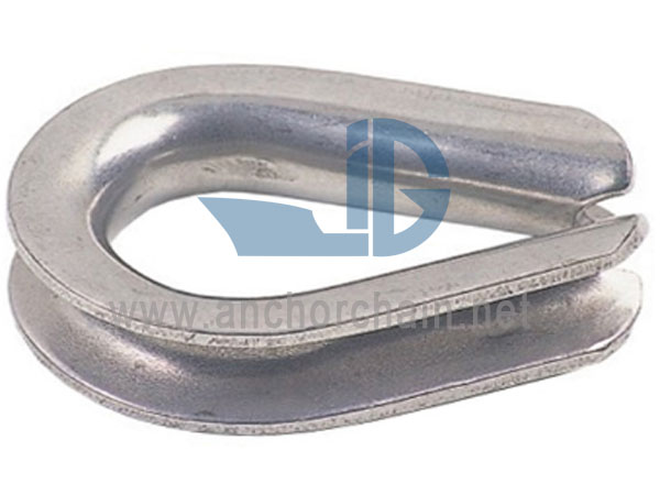 JIS B 2802 Thimble C ປະເພດສໍາລັບເຊືອກ Manila (Fiber).