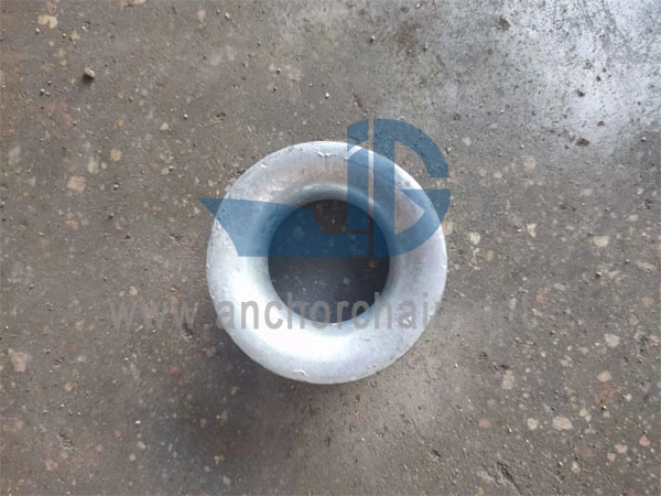 JIS B 2802 Thimble D Taype ສໍາລັບ Manila (Fiber) Rope Round Type