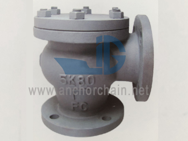 JIS F 7359 Cast Rion 5K Lift Check Angle Valves