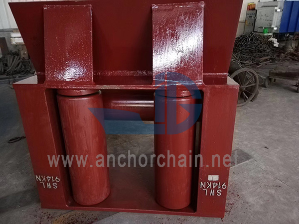 JIS F2026 Fairlead ກັບມ້ວນແນວນອນ