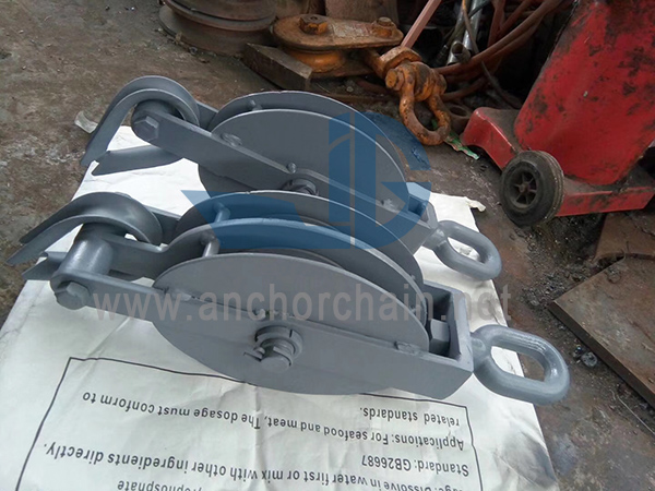 JIS F3419 ຕັນ Guy Steel Ships ມີ Swivels ສໍາລັບເຊືອກເສັ້ນໄຍ