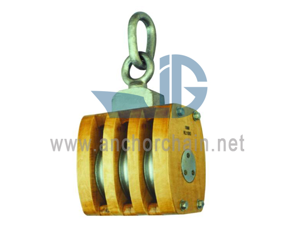 JIS F3426 ທ່ອນໄມ້ຜູກມັດພາຍໃນຂອງເຮືອ JIS F3426 Triple with Shackle