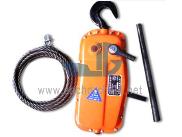 ຄູ່ມື Lever Wire Rope Block