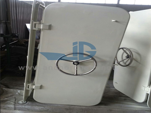 Marine Aluminum ປະຕູ Weathertight ດ່ວນທີ່ມີ Handwheel ກາງ