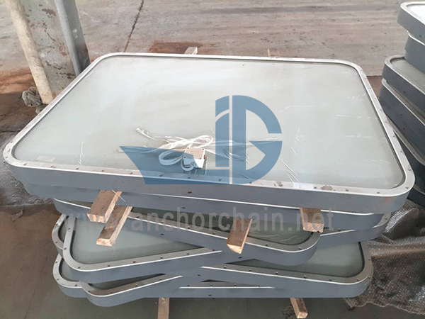 Marine Aluminum Rectangular Window ກັບແກ້ວຄວາມຮ້ອນໄຟຟ້າ