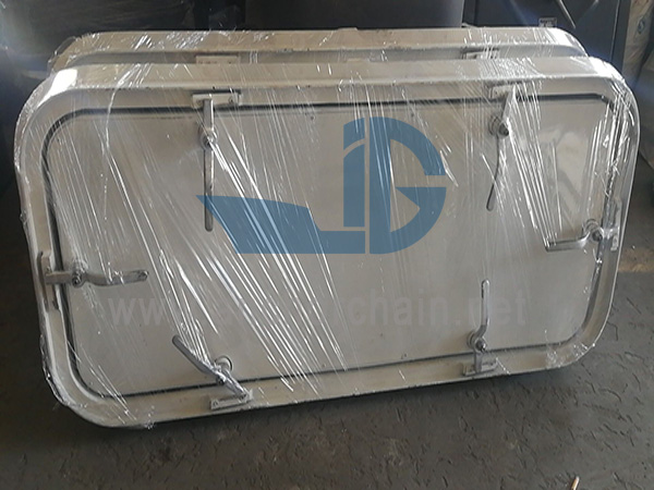 Marine Aluminum Weathertight Door ມີ 6 Lock ຫມາ