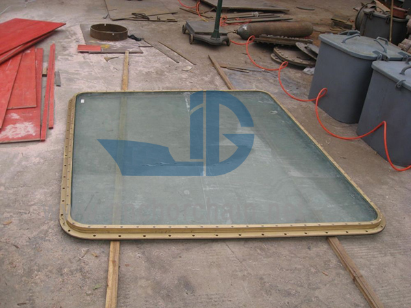Marine Copper Fixed Window Rectangular
