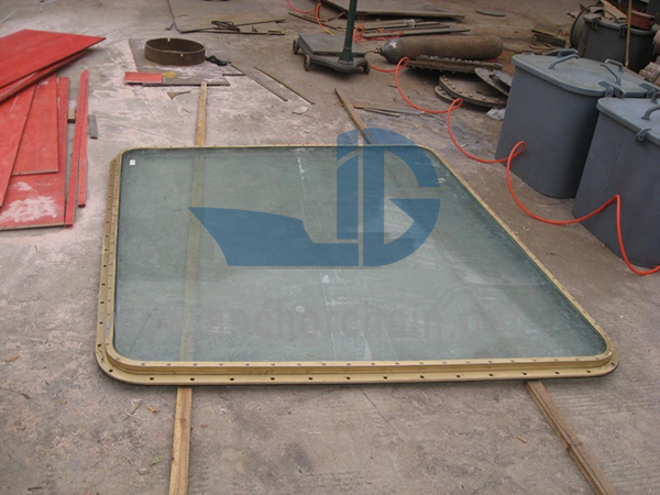Marine ທໍາມະດາທອງແດງຄົງທີ່ Window Rectangular