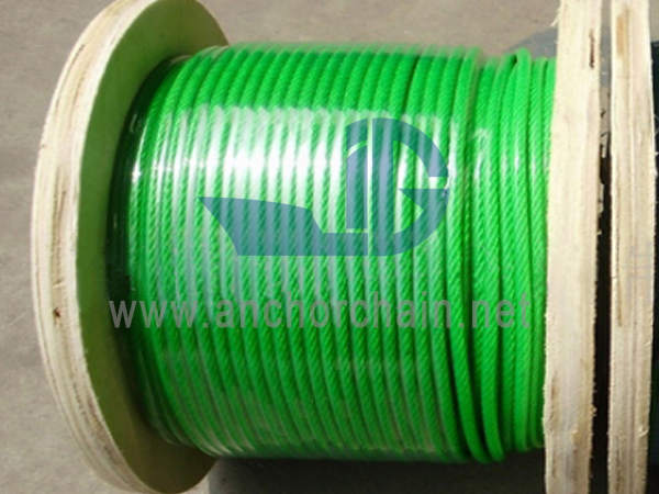 ເຊືອກສາຍເຫຼັກ PVC ເຄືອບ