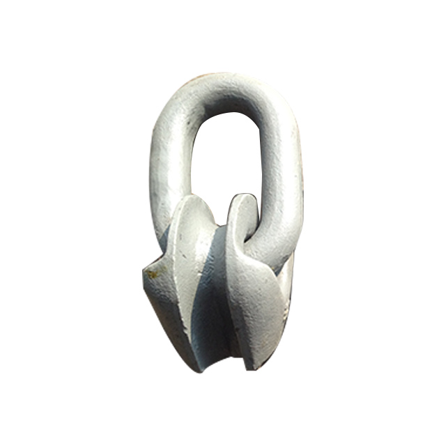 Thimble ແຂງທີ່ມີການເຊື່ອມຕໍ່ຮູບໄຂ່ສໍາລັບເຊືອກສາຍເຫຼັກ