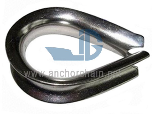ສະແຕນເລດ G411 Wire Rope Thimble
