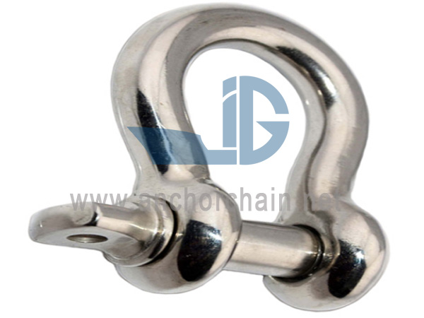 ສະແຕນເລດໃຫຍ່ bow Shackle
