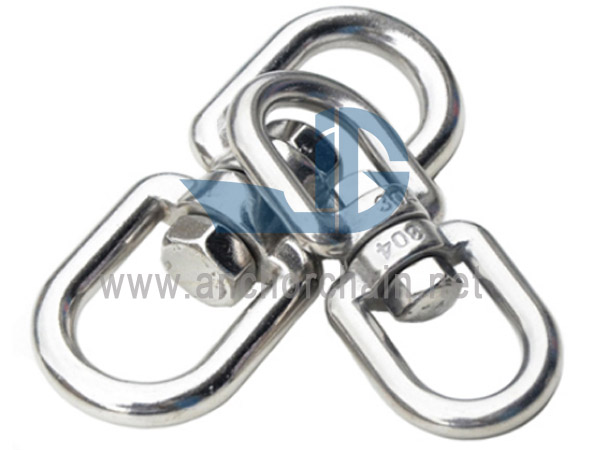 ສະແຕນເລດປົກກະຕິ swivel