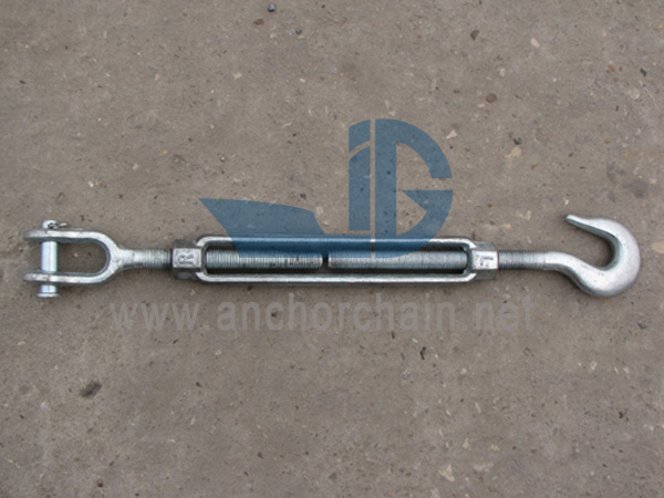 Turnbuckles ເປີດຮ່າງກາຍທີ່ມີຄາງກະໄຕແລະ Hook