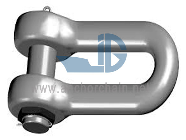 ປະເພດ D14 End Joining Shackle with round Pin