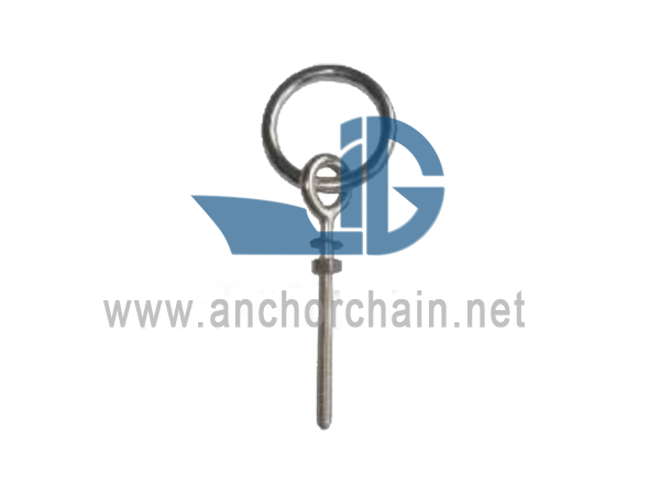 Welded ຕາ Bolt ດ້ວຍວົງແຫວນແລະຫມາກແຫ້ງເປືອກແຂງ