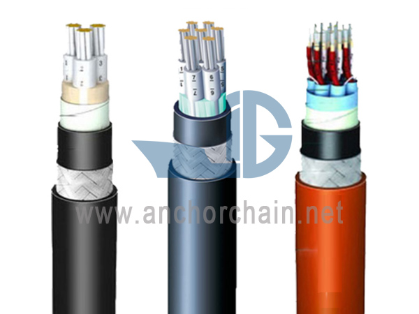 XLPE insulated ສາຍໄຟຄວບຄຸມ Shipboard ທົນທານຕໍ່ໄຟ