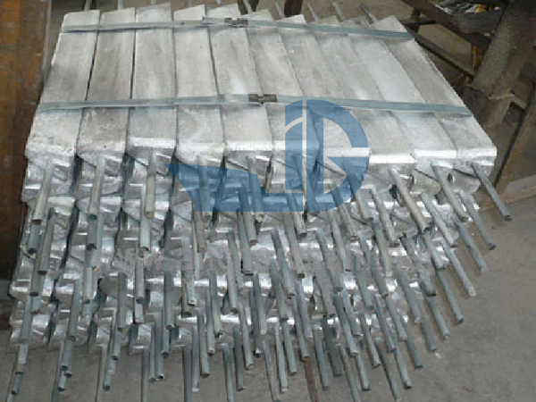 ສັງກະສີ Anode ສໍາລັບລະບົບລະບາຍນ້ໍາທະເລ